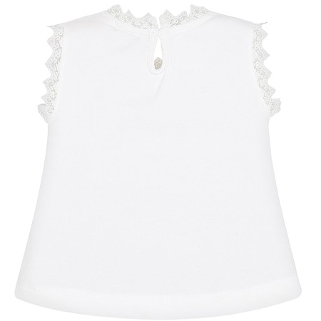 Bluza alba fara maneci [1]