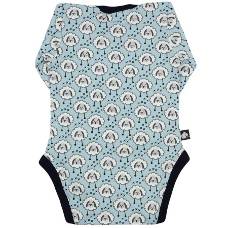 Body bleu Oite albe 68 cm (3-6 luni) [1]