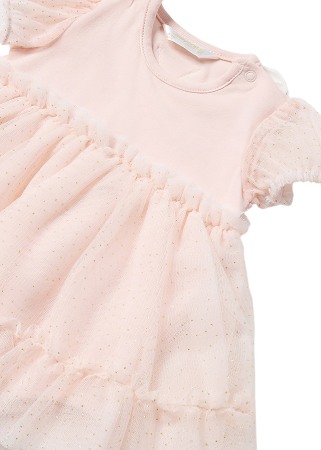 Body cu fusta tul si bentital Roz  pentru nou-nascut - Mayoral  18 luni (86 cm) [3]