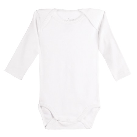 Haine  Incaltaminte Accesorii - Body cu maneca lunga Alb 4 ani