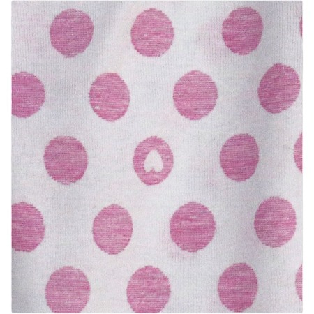 Body cu maneca lunga - Buline roz 1 luna [1]