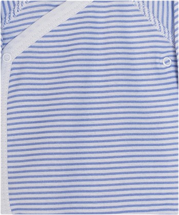 Body cu maneca lunga - Dungi bleu 1 luna [1]