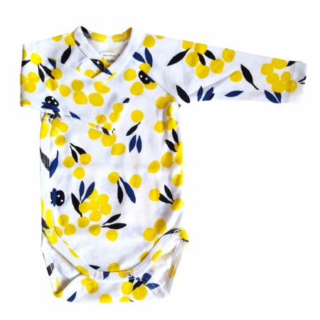 Body-uri - Body cu maneca lunga - Frunze 6 luni