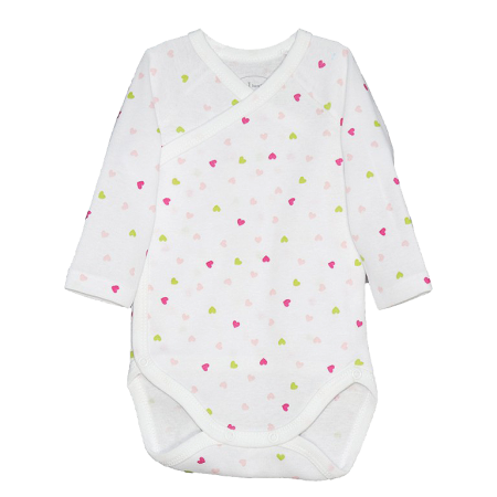 Haine  Incaltaminte Accesorii - Body cu maneca lunga - Inimioare