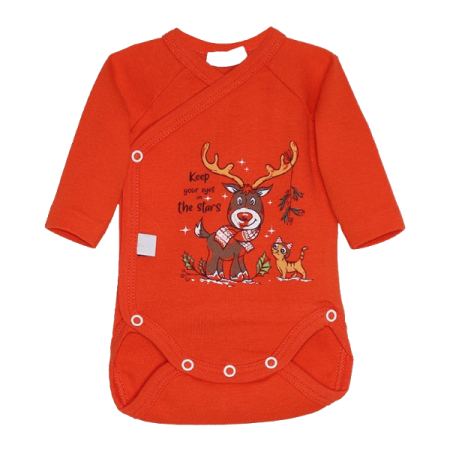 Haine  Incaltaminte Accesorii - Body cu maneca lunga - Ren 6 luni