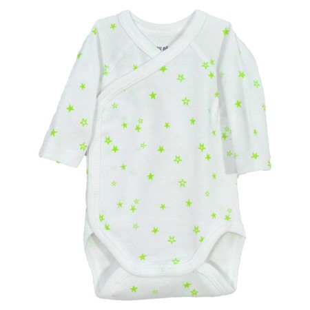 Haine  Incaltaminte Accesorii - Body cu maneca lunga Stele verzi 6 luni