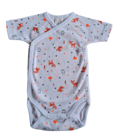 Haine  Incaltaminte Accesorii - Body cu maneca scurta - Cerbi  6 luni