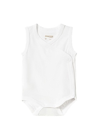 Body-uri - Body fara maneci - Alb - Mayoral   18 luni