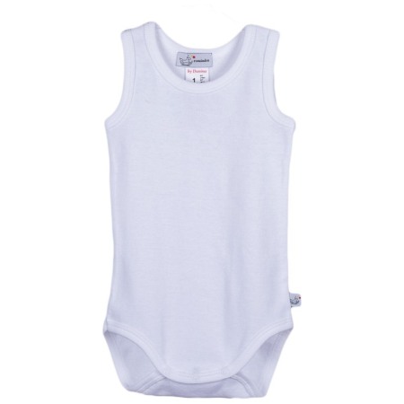 Haine  Incaltaminte Accesorii - Body maieu alb 18 luni