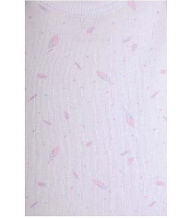 Body maieu imprimeu pene pastel 2 ani [1]