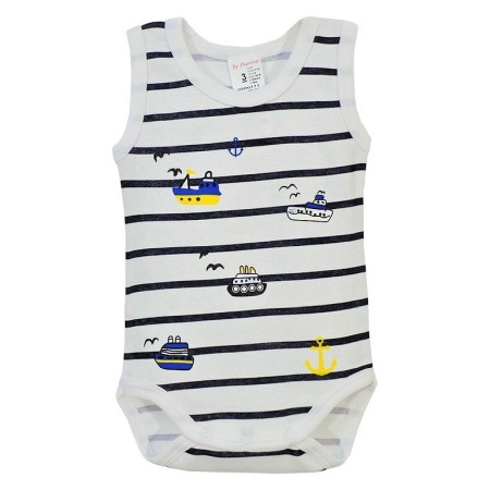 Body-uri - Body maiou cu imprimeu Vapoare