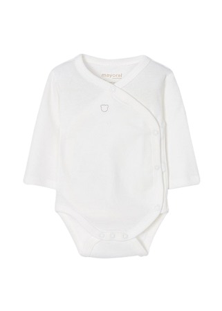 Haine  Incaltaminte Accesorii - Body maneca lunga - ECOFRIENDS - Alb - Mayoral 6-9 luni