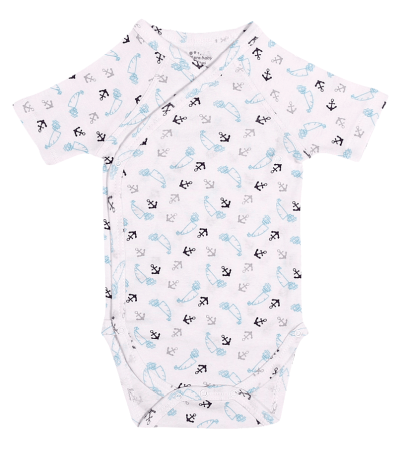 Body maneca scurta - Ancore - Kara Baby 3-6 luni (62-68cm) [0]