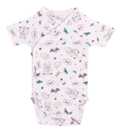 Haine  Incaltaminte Accesorii - Body maneca scurta - Ursuleti - Kara Baby 3-6 luni (62-68cm)