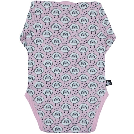 Body roz Oite albe 80 cm (9-12 luni) [1]