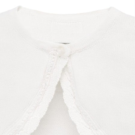 Bolero cu dantela - Alb [2]