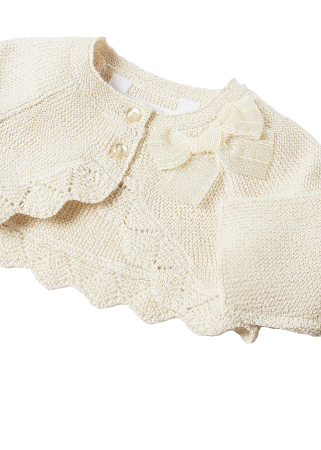 Bolero cu dantela elegant - Bej - Mayoral 4-6 luni [2]