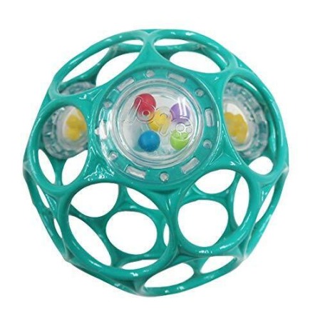 Jucarii zornaitoare si muzicale - Bright Starts - Jucarie Zornaitoare Oball Easy-Grasp Rattle