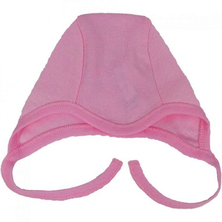 Haine  Incaltaminte Accesorii - Caciulita roz cu siret 6 luni