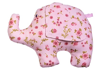 Cadou bebelus fetita -  Elefant, trandafiri [4]