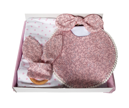 Cadouri - Cadou bebelus fetita - Floricele roz