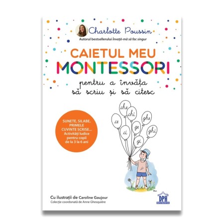 Carti educative - Caietul meu Montessori pentru a invata sa scriu si sa citesc
