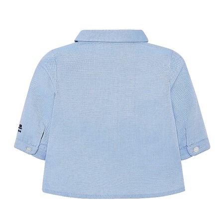 Camasa bleu maneca lunga + papion - Mayoral 18 luni [1]