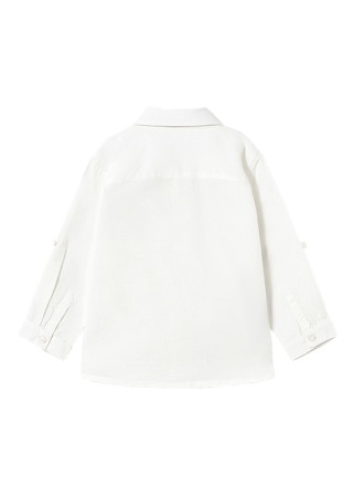 Camasa maneca lunga - alb - Mayoral 4 ani [1]