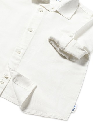 Camasa maneca lunga - alb - Mayoral 4 ani [2]