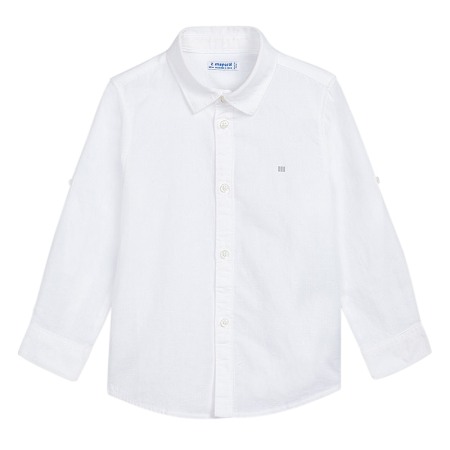 Camasi - Camasa maneca lunga - Alba