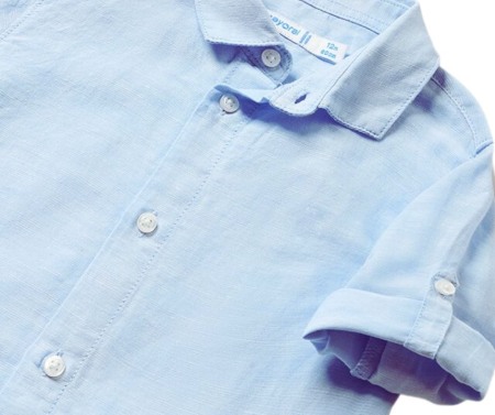 Camasa maneca lunga - in basic - Bleu  - Mayoral  3 ani [1]