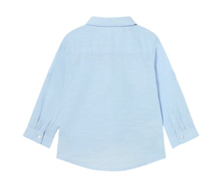 Camasa maneca lunga - in basic - Bleu  - Mayoral  3 ani [2]