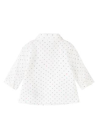 Camasa maneca lunga + papion - imprimeu buline - Mayoral 4-6 luni [1]