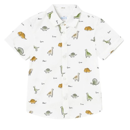 Camasa maneca scurta imprimeu  Dinozauri - Mayoral 3 ani [1]