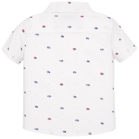 Camasa maneca scurta - imprimeu pestisori - Mayoral 3 ani [1]