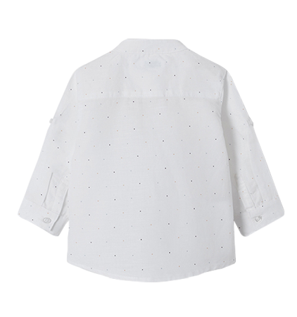 Camasa tip tunica cu maneca lunga - Alb - Mayoral 36 luni [1]