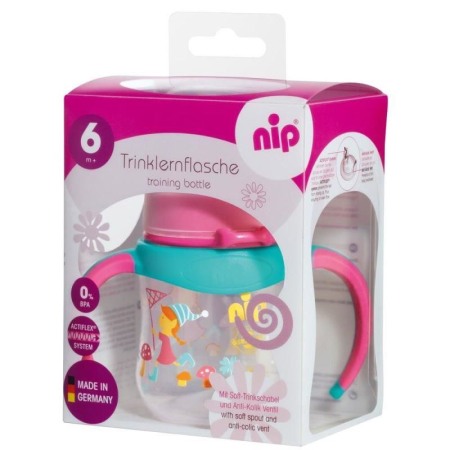 Canuta Training Bottle Girl 150 ml, PP, 6+ luni, nip 35058 [1]