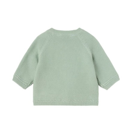 Cardigan vernil tricotat cu bumbac sustenabil - Mayoral 4-6 luni [1]