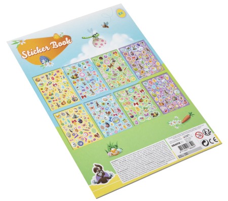 Carte cu abtibilduri - Paste vesel [1]