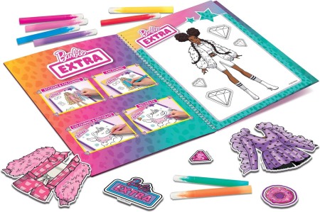 Carte de colorat cu activitati Barbie  - Stilul tau [0]