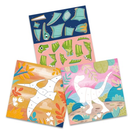 Cartea mea cu stickere -  Dinozauri prietenosi [4]