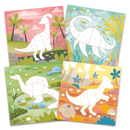 Cartea mea cu stickere -  Dinozauri prietenosi [6]