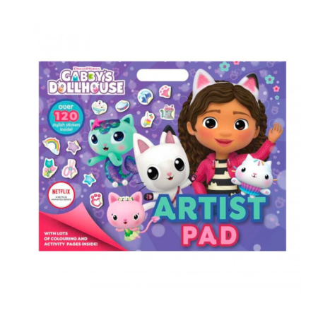 Carti educative - Carticica cu activitati a artistului - Gabbys Dollhouse