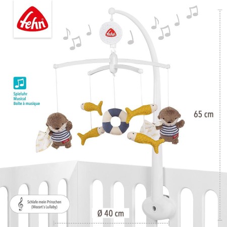 Carusel muzical mobil - Otter [2]