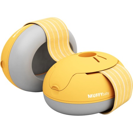 Casti antifonice pentru bebelusi ALPINE Muffy Baby Yellow ALP27495 [1]