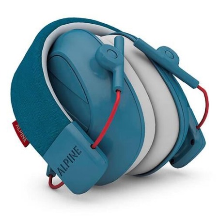 Casti antifonice pliabile pentru copii 5-16 ani, ofera protectie auditiva, SNR 25, albastru, ALPINE Muffy Kids Blue ALP26474 [6]