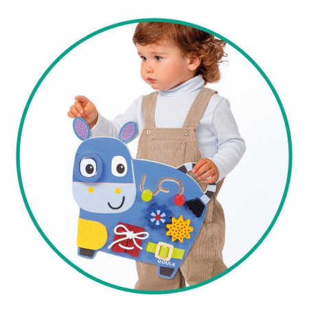 Centru de activitati din lemn - Magarus vesel [8]