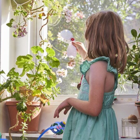 Clixo® joc magnetic de construit - Arta pe geam (24 piese) [2]