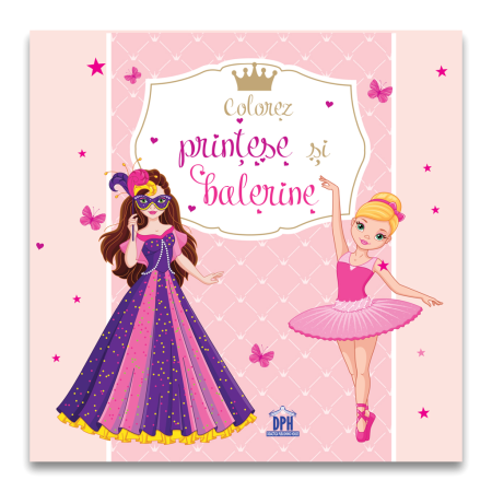 Carti educative - Colorez printese si balerine
