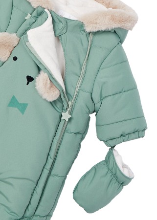 Combinezon microfibra ECOFRIENDS - Verde - Mayoral  4-6 luni [2]